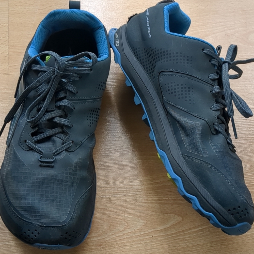 Altra Lone Peak 5 Gray Blue Size 12 Wide - Picture 1 of 9